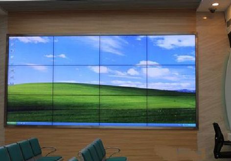 富源液晶拼接屏的另类用法。